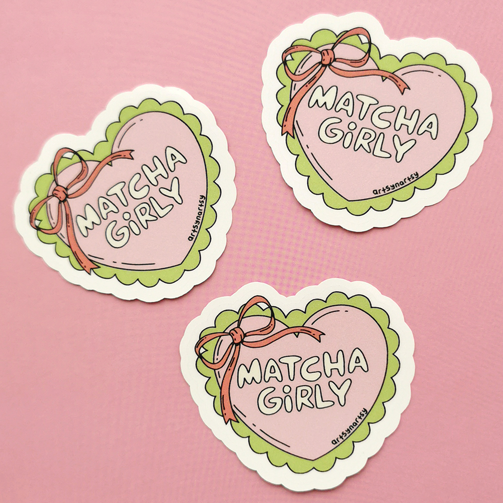 Sticker - Matcha Girly