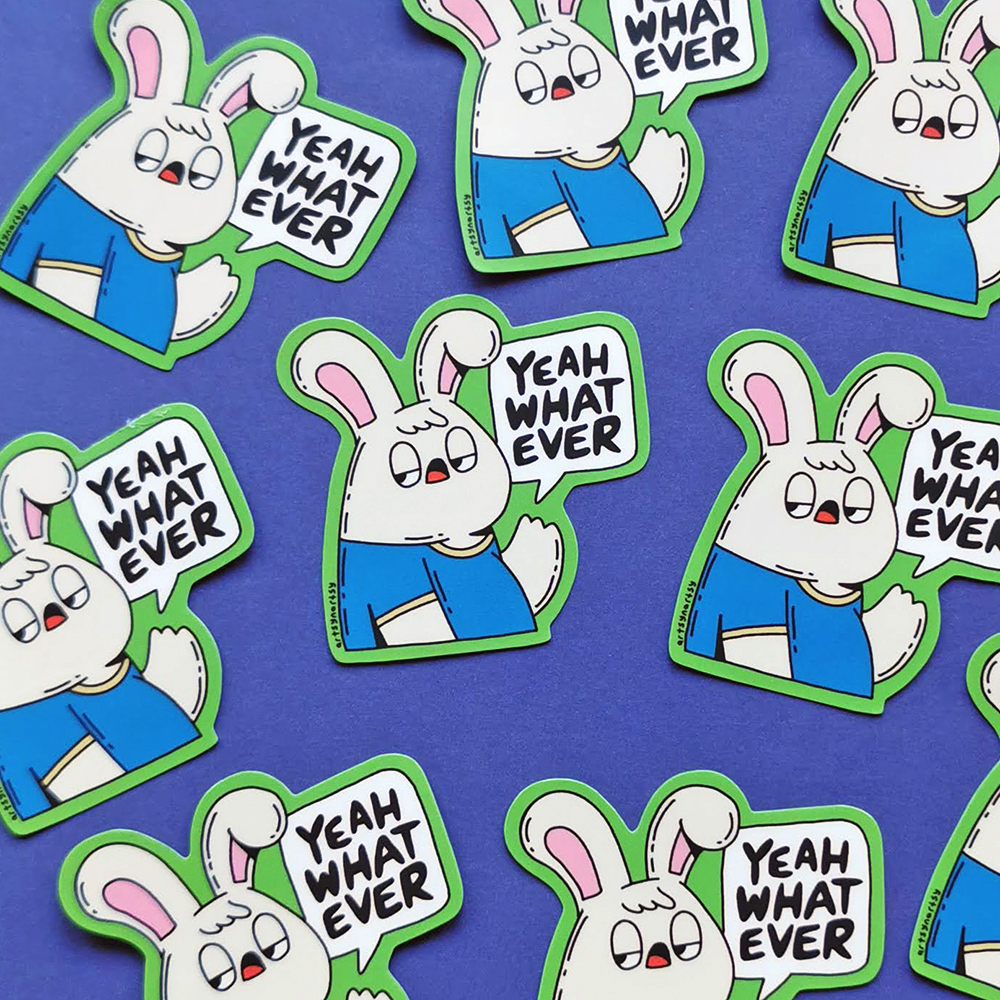 Sticker - Yeah Whatever