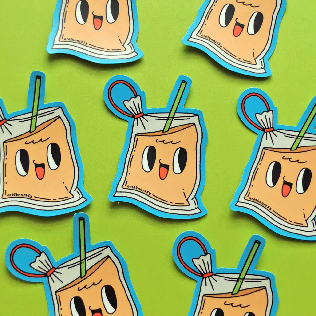 Sticker - Teh Ais Ikat Tepi